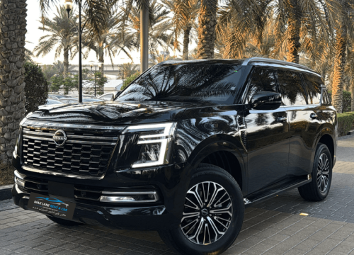 Nissan patrol platinum 2025 Black