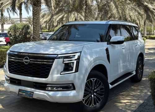 Nissan patrol platinum 2025 White